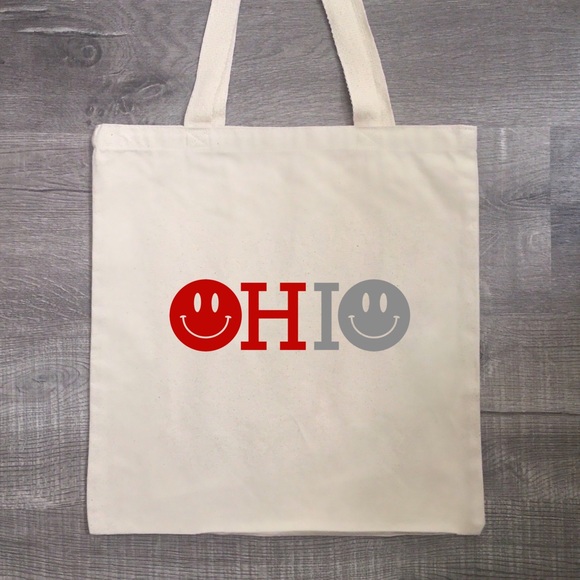⭕️🏈🏟 Ohio State Brutus We're Nuts! OSU Tote Bag - Picture 4 of 4